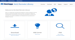 Desktop Screenshot of net2.netapp.com